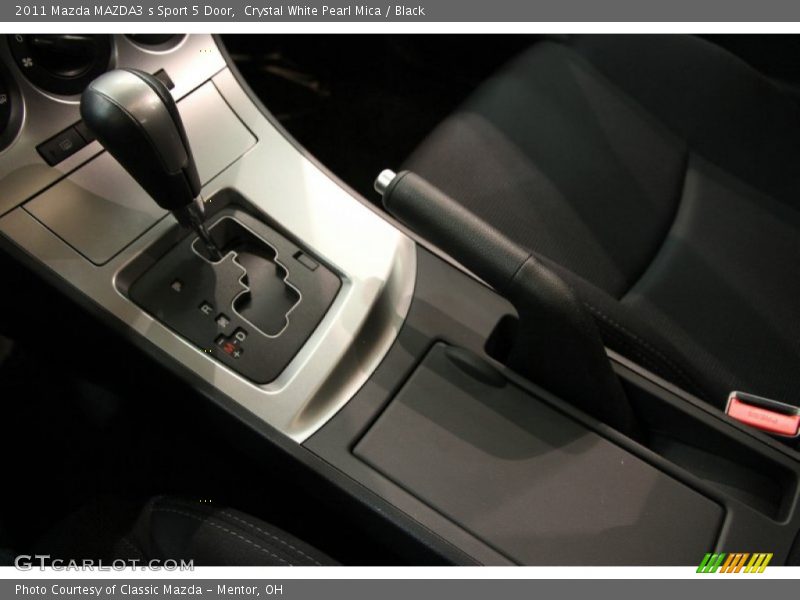 Crystal White Pearl Mica / Black 2011 Mazda MAZDA3 s Sport 5 Door