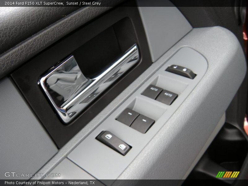 Sunset / Steel Grey 2014 Ford F150 XLT SuperCrew