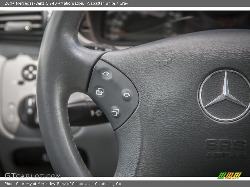 Controls of 2004 C 240 4Matic Wagon