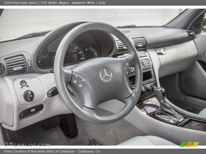 Dashboard of 2004 C 240 4Matic Wagon