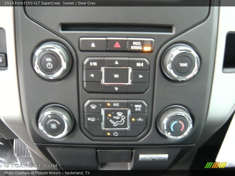 Sunset / Steel Grey 2014 Ford F150 XLT SuperCrew