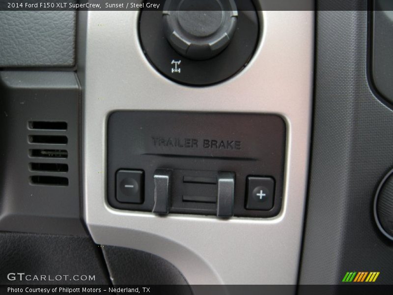 Sunset / Steel Grey 2014 Ford F150 XLT SuperCrew