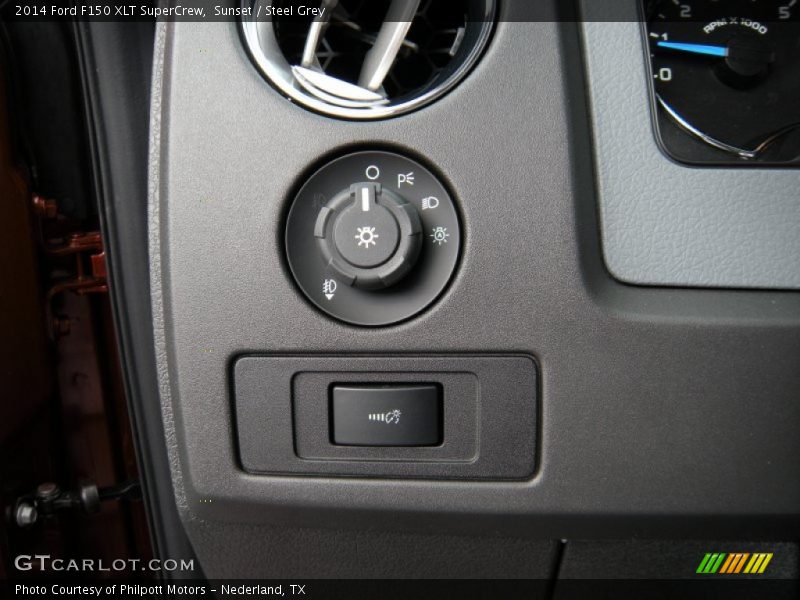 Sunset / Steel Grey 2014 Ford F150 XLT SuperCrew