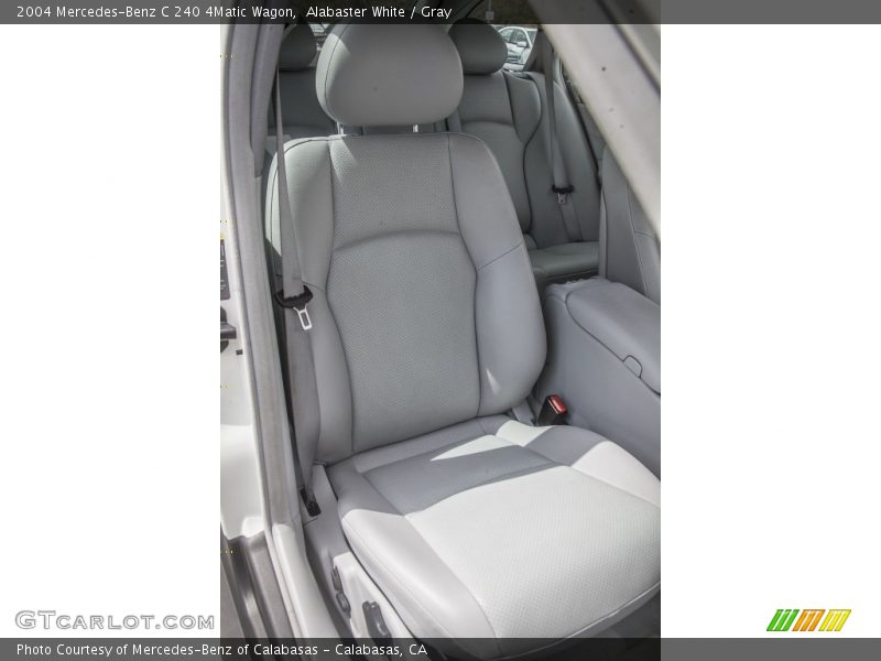 Alabaster White / Gray 2004 Mercedes-Benz C 240 4Matic Wagon