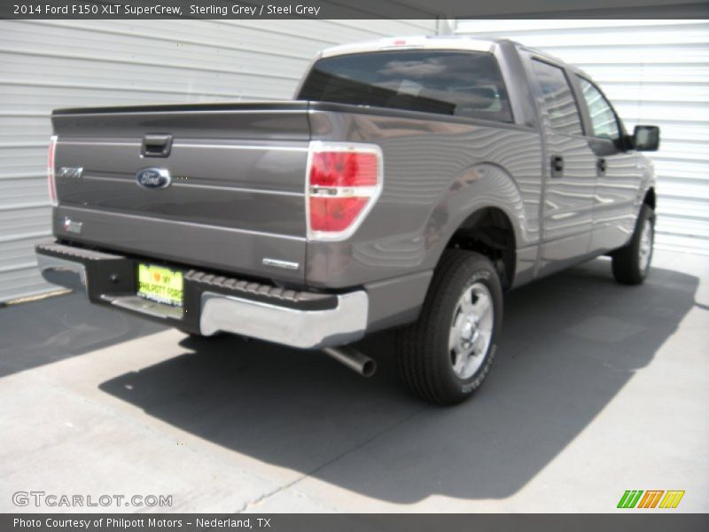Sterling Grey / Steel Grey 2014 Ford F150 XLT SuperCrew