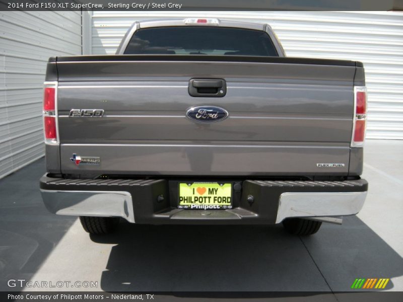 Sterling Grey / Steel Grey 2014 Ford F150 XLT SuperCrew