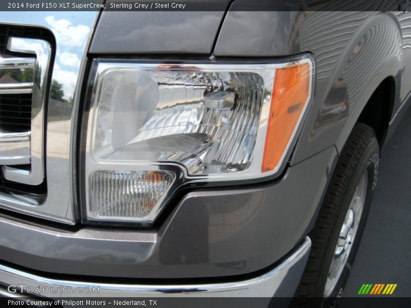 Sterling Grey / Steel Grey 2014 Ford F150 XLT SuperCrew