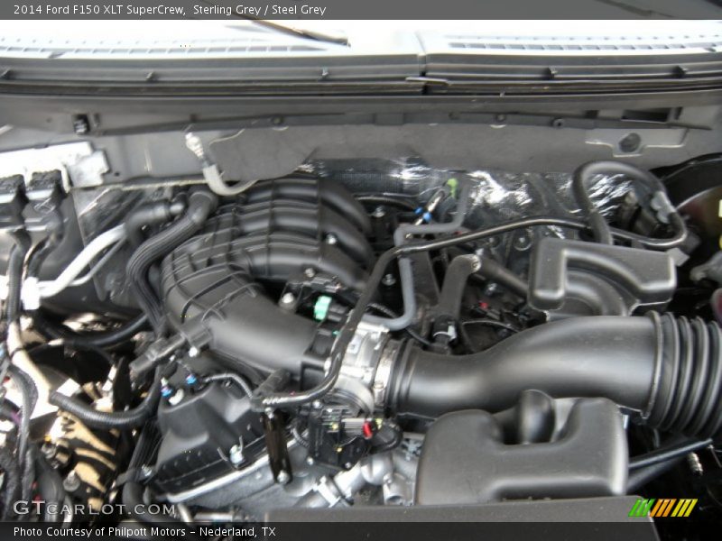 Sterling Grey / Steel Grey 2014 Ford F150 XLT SuperCrew