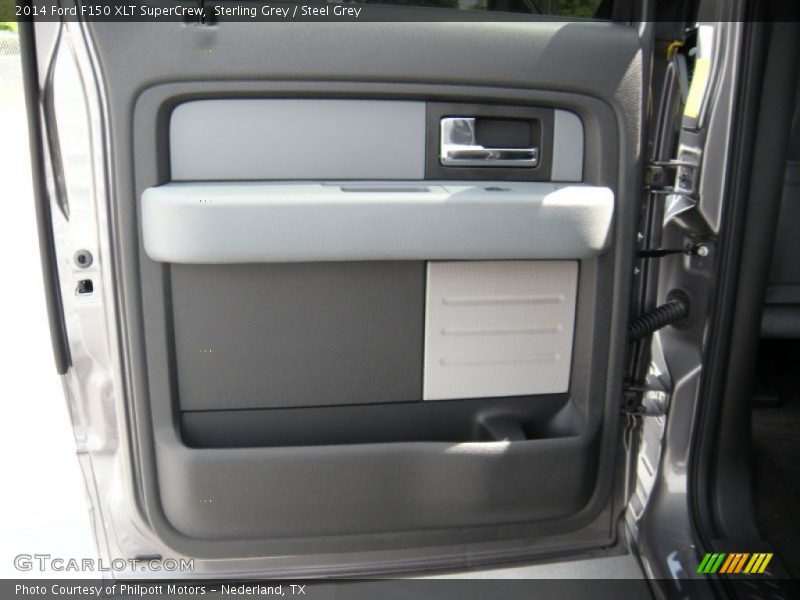 Sterling Grey / Steel Grey 2014 Ford F150 XLT SuperCrew