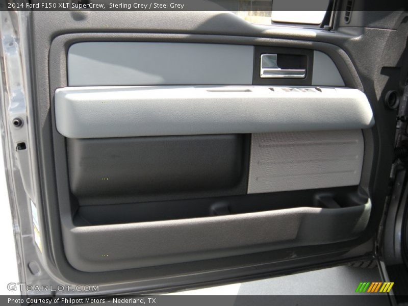 Sterling Grey / Steel Grey 2014 Ford F150 XLT SuperCrew