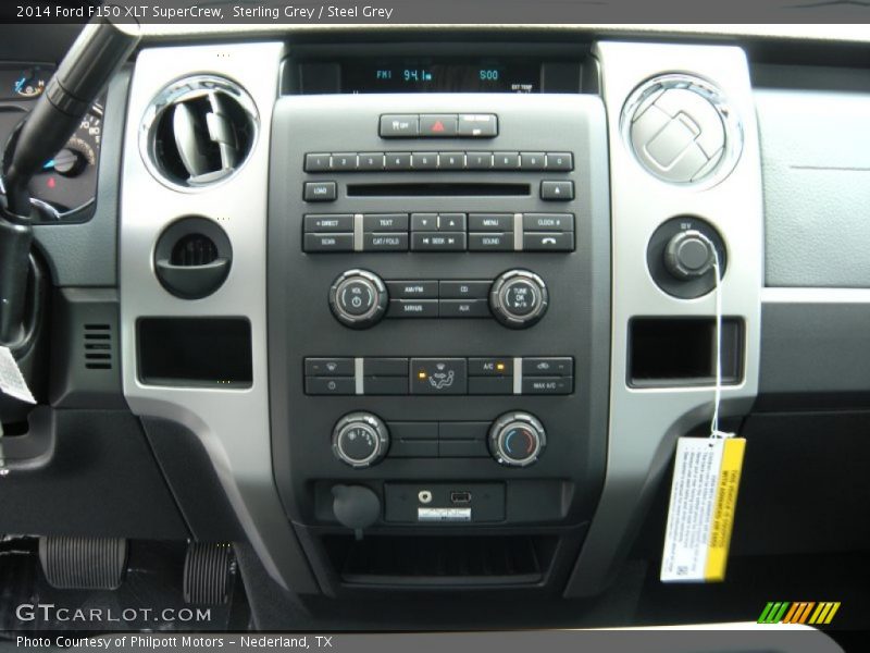 Sterling Grey / Steel Grey 2014 Ford F150 XLT SuperCrew