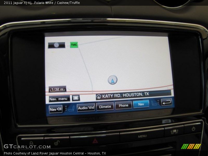 Polaris White / Cashew/Truffle 2011 Jaguar XJ XJ