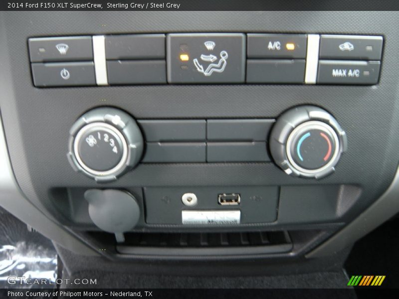 Sterling Grey / Steel Grey 2014 Ford F150 XLT SuperCrew