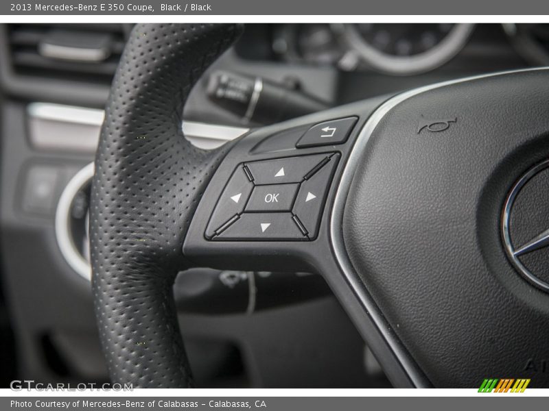 Black / Black 2013 Mercedes-Benz E 350 Coupe