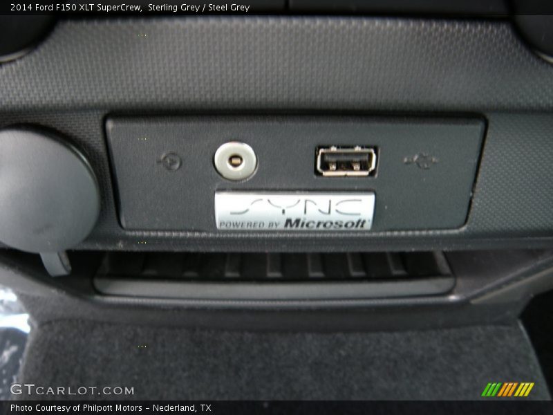Sterling Grey / Steel Grey 2014 Ford F150 XLT SuperCrew