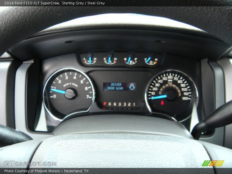 Sterling Grey / Steel Grey 2014 Ford F150 XLT SuperCrew
