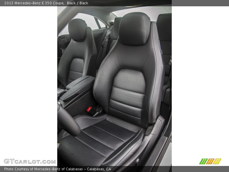 Black / Black 2013 Mercedes-Benz E 350 Coupe