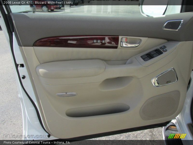 Blizzard White Pearl / Ivory 2008 Lexus GX 470