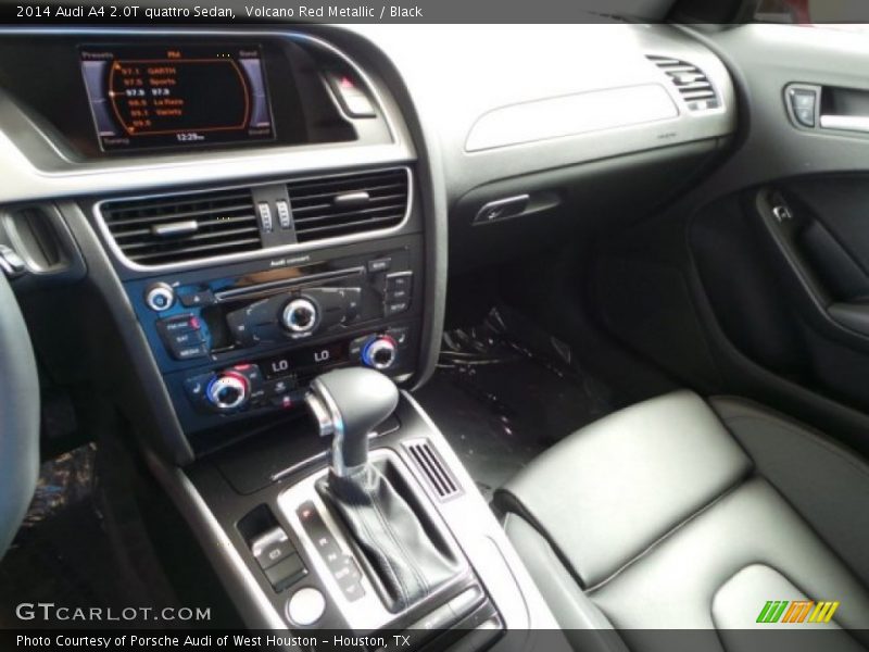 Volcano Red Metallic / Black 2014 Audi A4 2.0T quattro Sedan