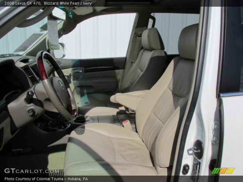 Blizzard White Pearl / Ivory 2008 Lexus GX 470