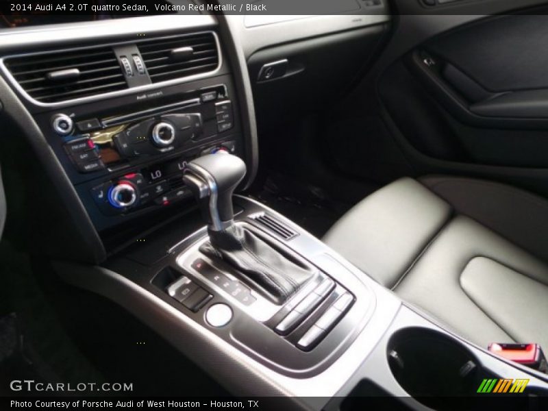 Volcano Red Metallic / Black 2014 Audi A4 2.0T quattro Sedan