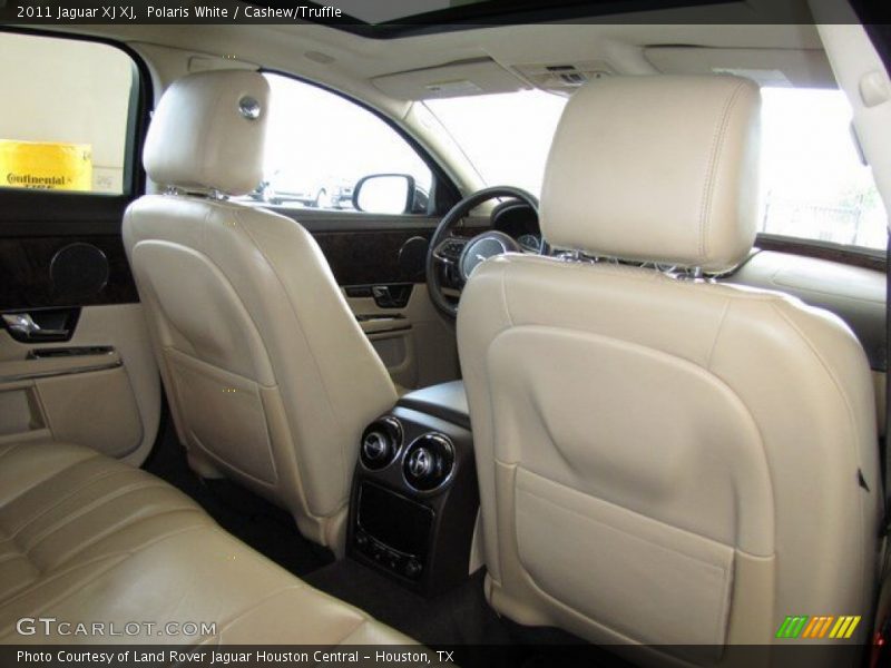 Polaris White / Cashew/Truffle 2011 Jaguar XJ XJ