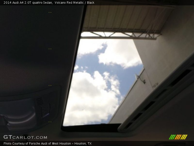 Volcano Red Metallic / Black 2014 Audi A4 2.0T quattro Sedan
