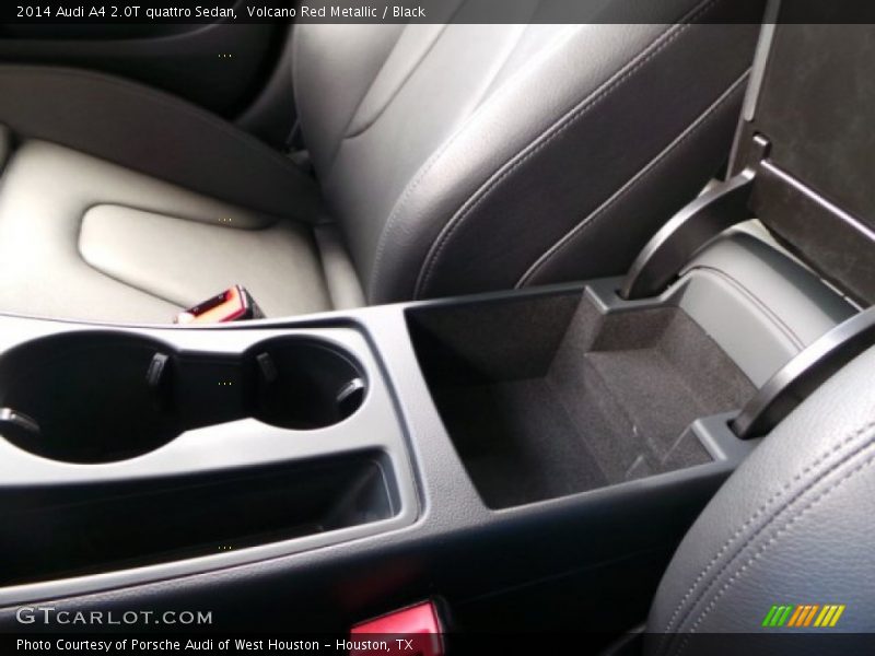 Volcano Red Metallic / Black 2014 Audi A4 2.0T quattro Sedan