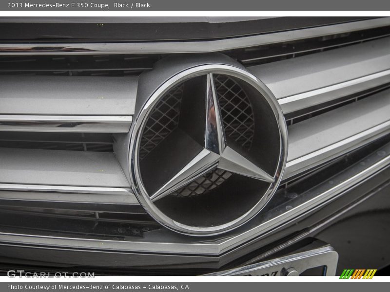 Black / Black 2013 Mercedes-Benz E 350 Coupe