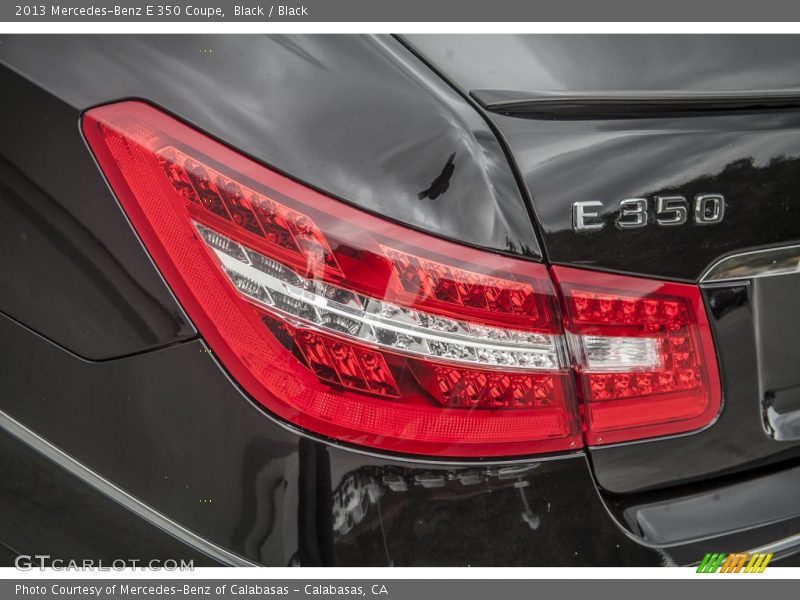 Black / Black 2013 Mercedes-Benz E 350 Coupe