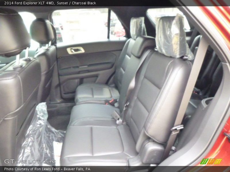 Sunset / Charcoal Black 2014 Ford Explorer XLT 4WD