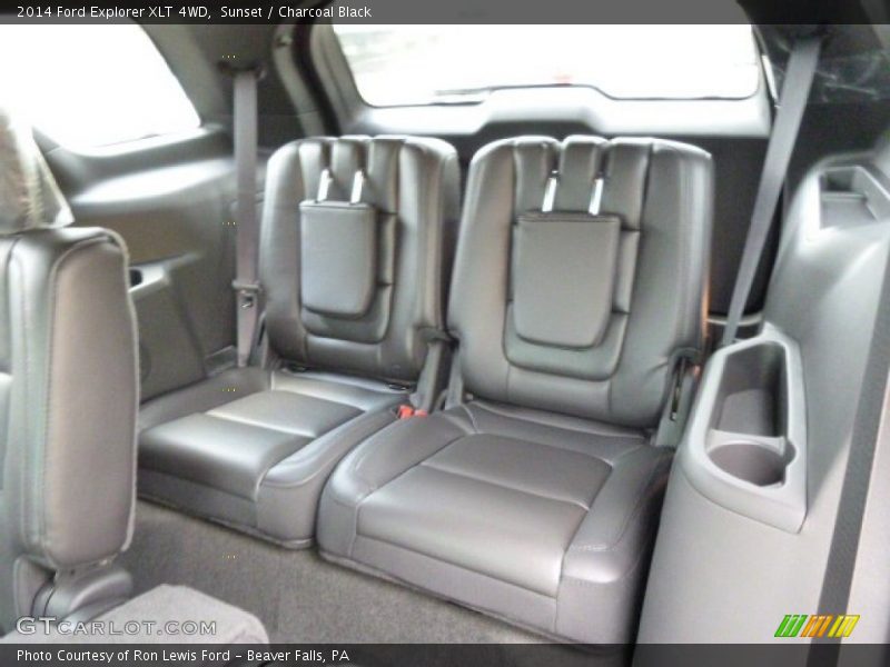Sunset / Charcoal Black 2014 Ford Explorer XLT 4WD