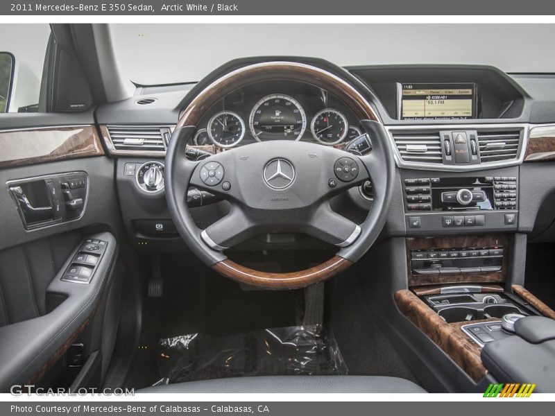 Dashboard of 2011 E 350 Sedan