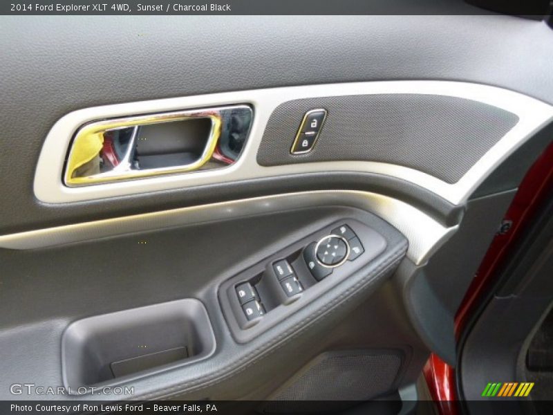 Sunset / Charcoal Black 2014 Ford Explorer XLT 4WD