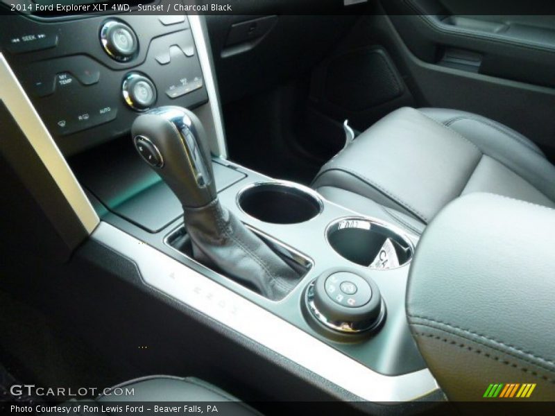 Sunset / Charcoal Black 2014 Ford Explorer XLT 4WD
