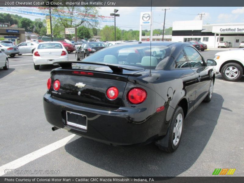 Imperial Blue Metallic / Gray 2008 Chevrolet Cobalt LS Coupe