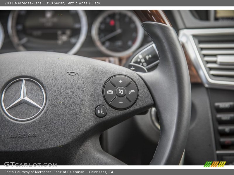 Controls of 2011 E 350 Sedan