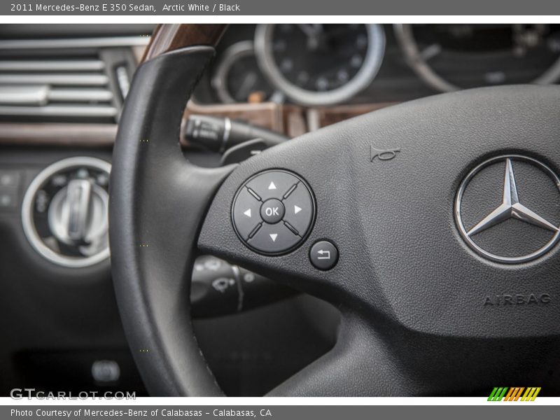 Controls of 2011 E 350 Sedan