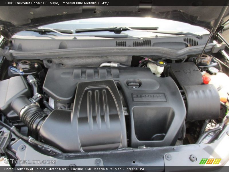 Imperial Blue Metallic / Gray 2008 Chevrolet Cobalt LS Coupe