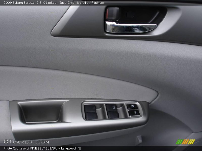 Sage Green Metallic / Platinum 2009 Subaru Forester 2.5 X Limited