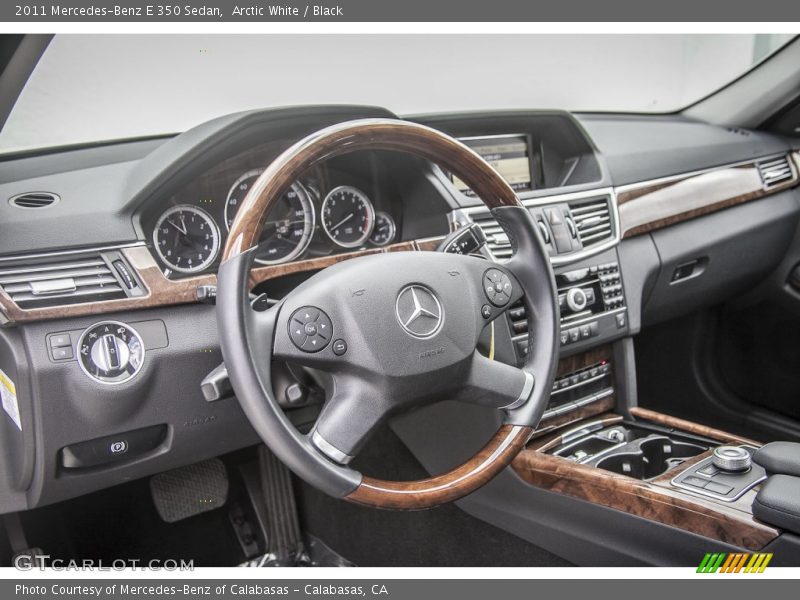 Dashboard of 2011 E 350 Sedan