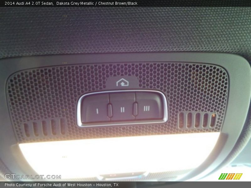 Dakota Grey Metallic / Chestnut Brown/Black 2014 Audi A4 2.0T Sedan