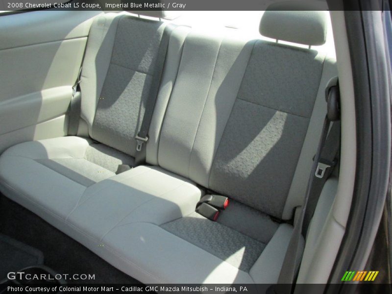 Imperial Blue Metallic / Gray 2008 Chevrolet Cobalt LS Coupe