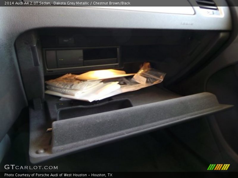 Dakota Grey Metallic / Chestnut Brown/Black 2014 Audi A4 2.0T Sedan