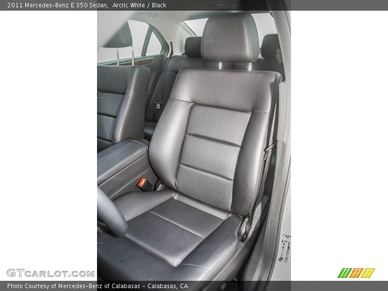 Front Seat of 2011 E 350 Sedan