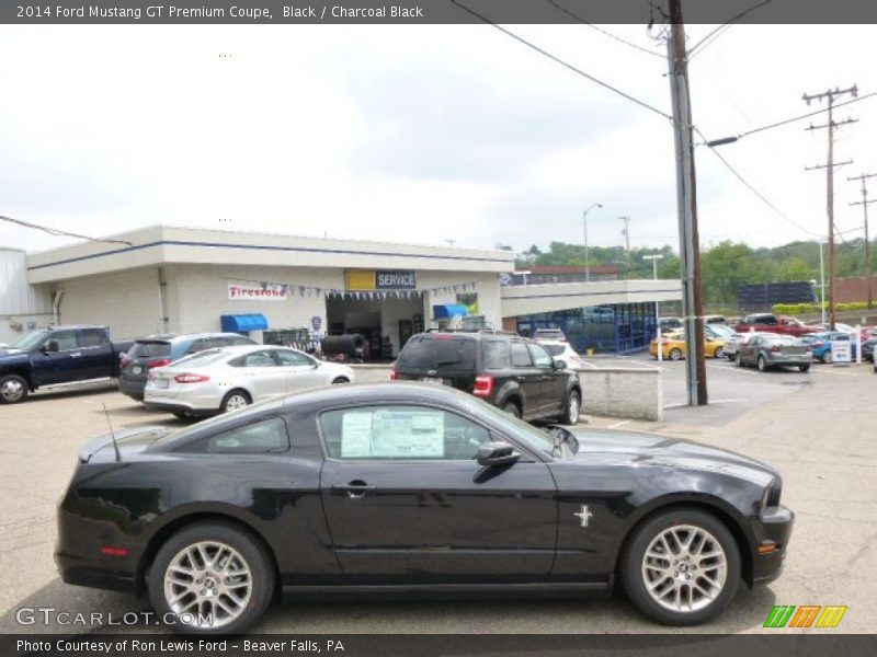 Black / Charcoal Black 2014 Ford Mustang GT Premium Coupe