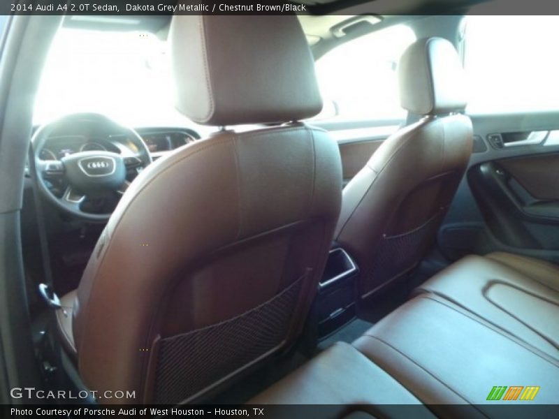 Dakota Grey Metallic / Chestnut Brown/Black 2014 Audi A4 2.0T Sedan
