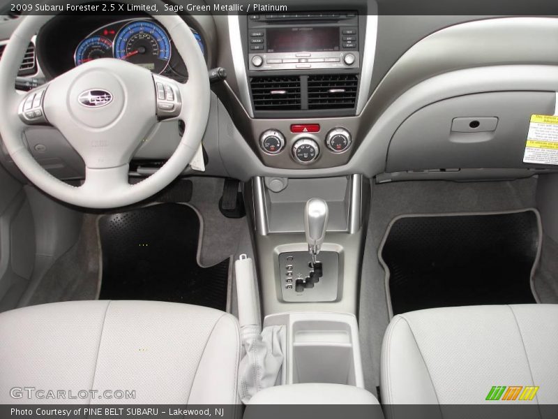 Sage Green Metallic / Platinum 2009 Subaru Forester 2.5 X Limited