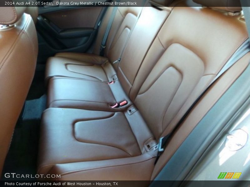 Dakota Grey Metallic / Chestnut Brown/Black 2014 Audi A4 2.0T Sedan