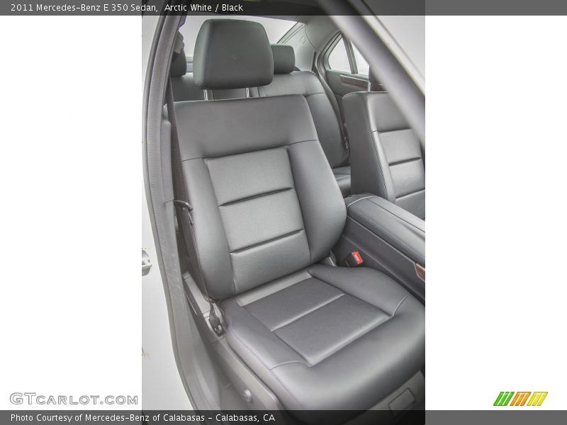 Front Seat of 2011 E 350 Sedan